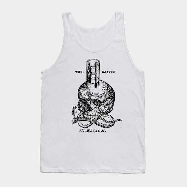 Memento Mori Tank Top by SenecaReads